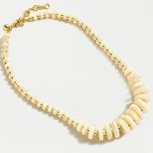 NWOT J.Crew Graduated Mixed Disc Necklace